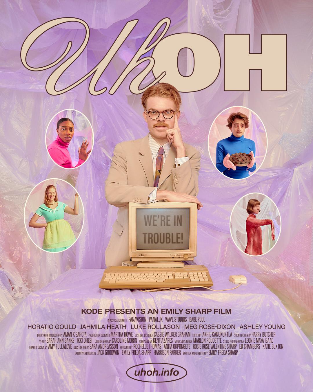 uh oh - poster